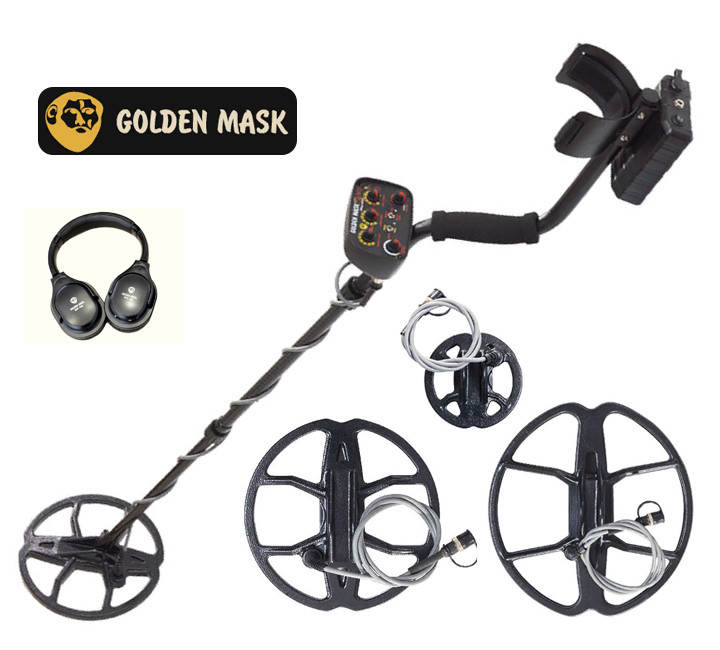 Металлоискатель Golden Mask 4WD Pro Spider Pack (катушка 5", 9", 12")+наушники WS-106