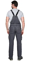 Полукомбинезон СИРИУС-ДЖЕТ т.серый с синим тк. мех. стрейч с ВО, фото 3