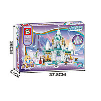 Конструктор  1575 Замок Эльзы Холодное сердце "Disney Princess" 357 дет. аналог лего