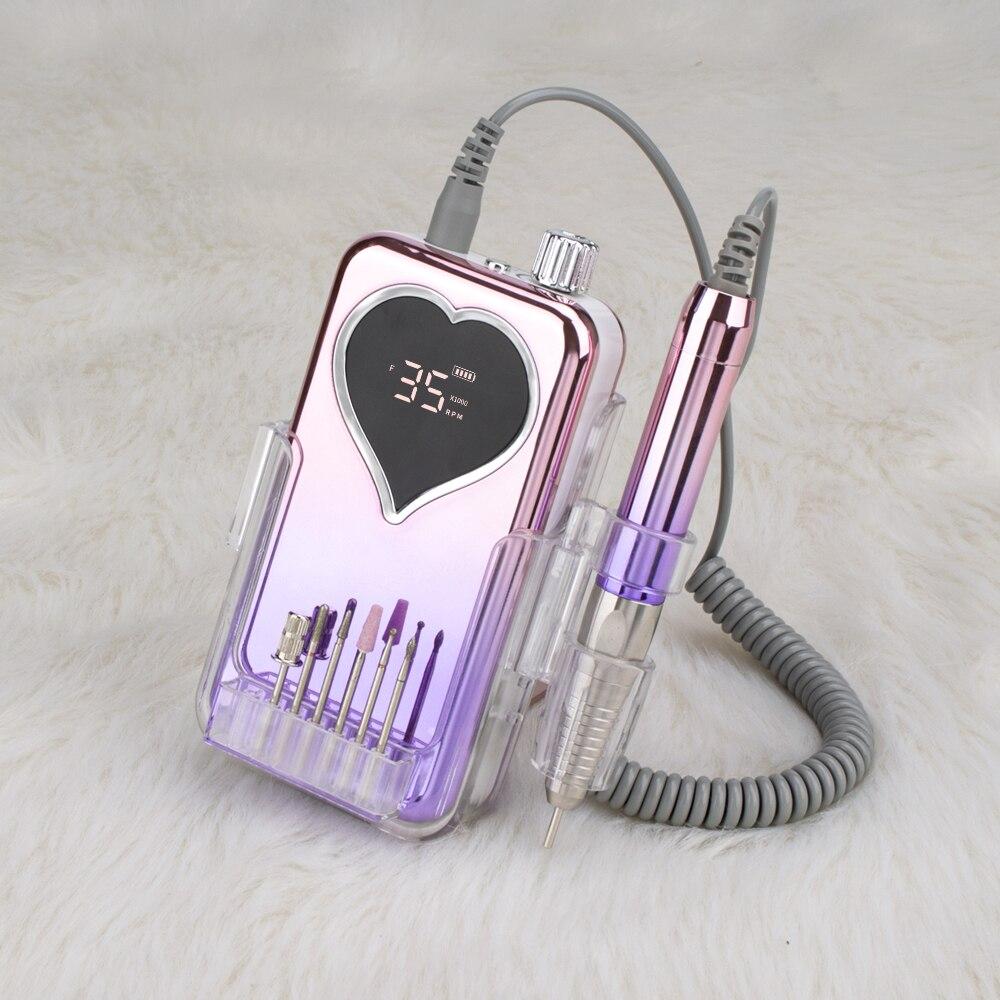 Портативный аппарат для маникюра и педикюра (35000 оборотов в минуту) Portable Nail Polisher