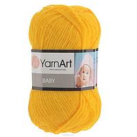 Пряжа Ярнарт Бейби (Yarnart Baby) цвет 32 шафран