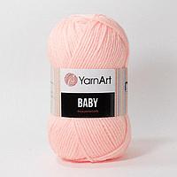 Пряжа Ярнарт Бейби (Yarnart Baby) цвет 204 персиковый