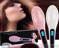 Расчёска для выпрямления волос Fast Hair Straightener HQT 906