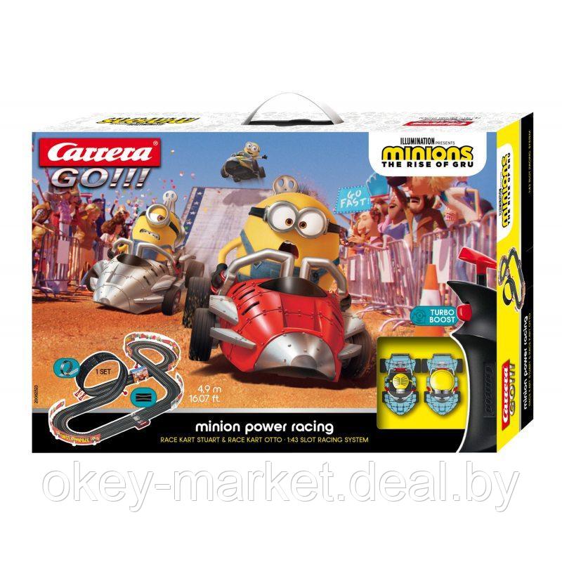Автотрек Carrera GO!!! - Minion Power Racing Minionki 62523 - фото 1 - id-p82688268
