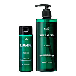 [Lador] Шампунь для поврежденных волос HERBALISM SHAMPOO 150мл - 400 мл