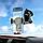 Автодержатель Hoco CA104 присоска, телескопический, зажим, цвет: черный, фото 7