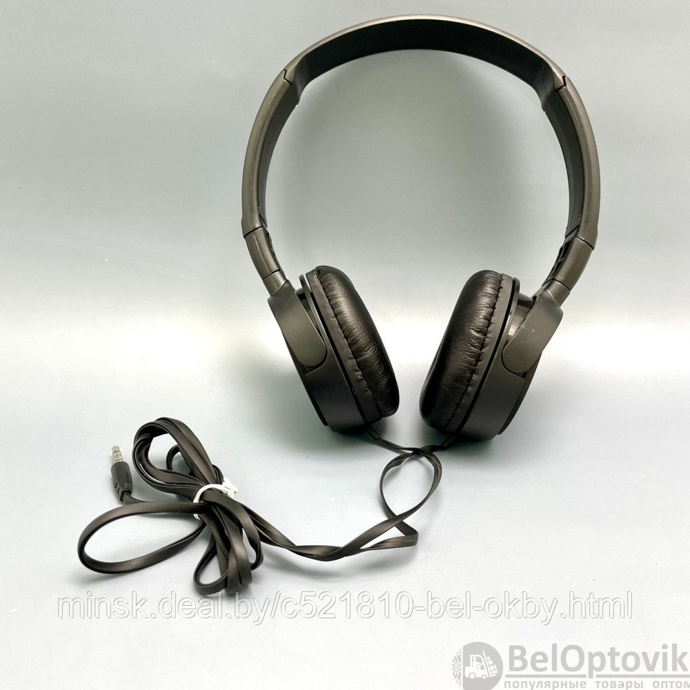 Наушники накладные, Ne besi, с микрофоном 20Гц-22кГц, черные (проводные, накладные) - фото 6 - id-p184683371