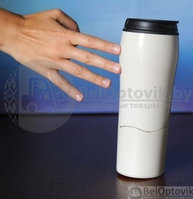 Непадающая кружка термос Mighty Mug Travel Mug The Mug That Wont Fall Over, 550 мл Белая