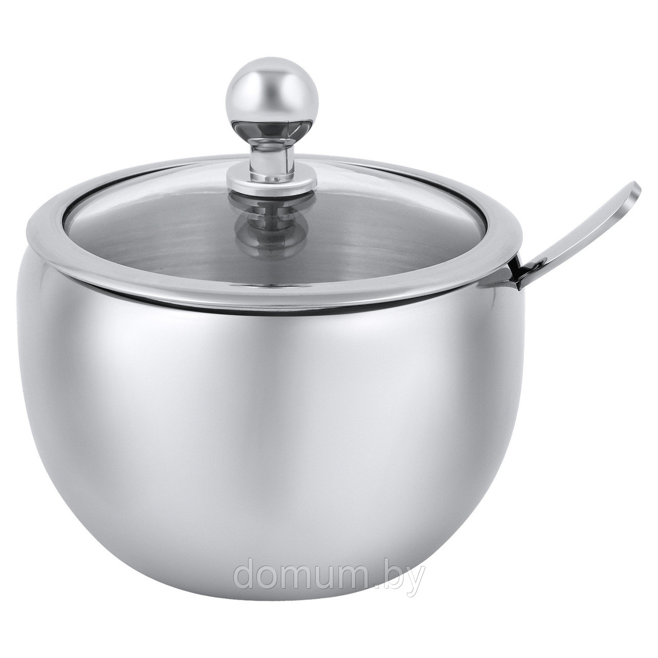 Сахарница Bella Cucina 300мл с крышкой и ложкой BC-5051