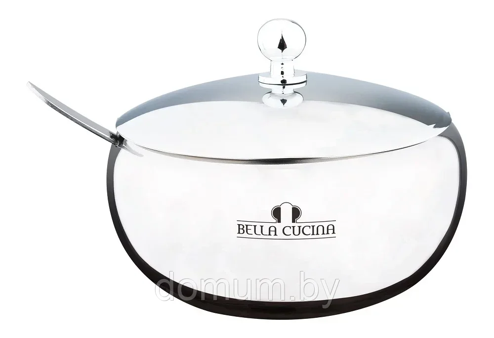 Сахарница Bella Cucina 460мл с крышкой и ложкой BC-5002 - фото 1 - id-p184692935