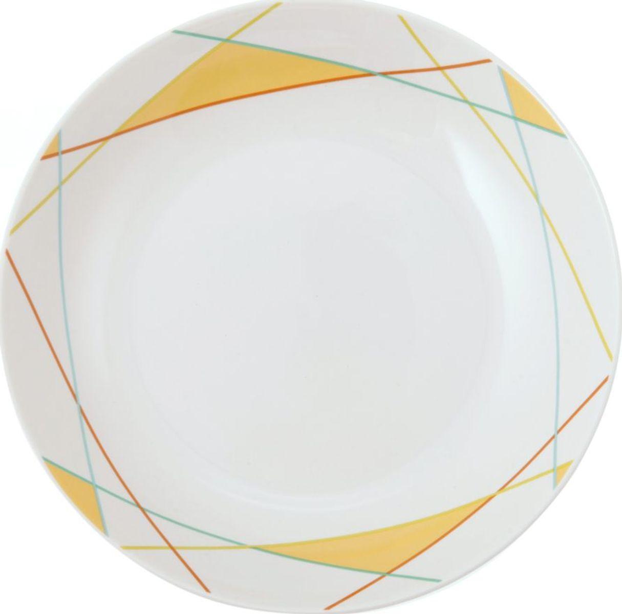Тарелка десертная d20.3см, Lateen, фарфор, разноцветный - фото 3 - id-p168532225