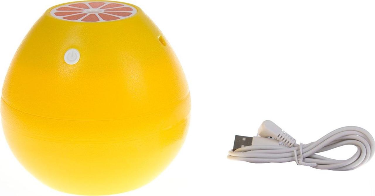 Увлажнитель воздуха ультразвуковой настольный «Грейпфрут», желтый - фото 4 - id-p168531786