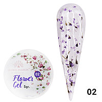 Гель с сухоцветами 5 гр, Flower Gel 02