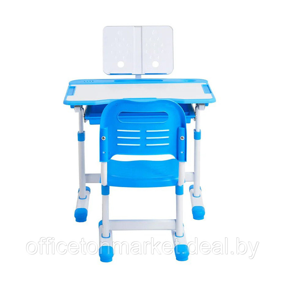 Комплект растущей мебели "CUBBY Vanda Blue": парта + стул, голубой - фото 2 - id-p184704449
