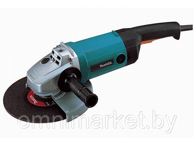 Двуручная углошлифмашина MAKITA 9069 в кор. (2000 Вт, диск 230х22 мм, без регул. об.)