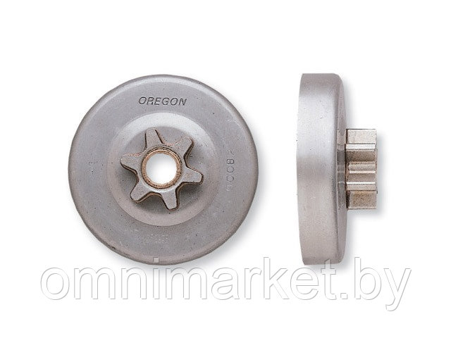 Цепной барабан (звездочка) 3/8" LP 6 зуб. OREGON (Oleo-Mac 936, 937,940,941C, GS370, GS410C, Partner 351)