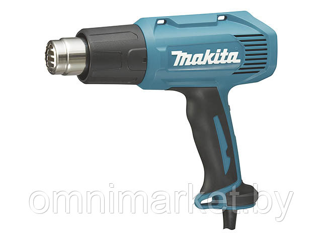 Термовоздуходувка MAKITA HG 6030 K в чем. + набор сопл (1800 Вт, 3 скор., 50-600 °С, ступенч. рег.) - фото 1 - id-p184707811