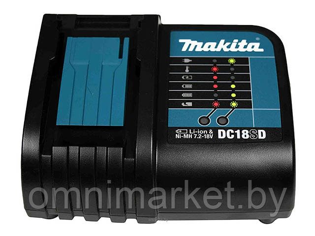 Зарядное устройство MAKITA DC 18 SD (14.4 - 18.0 В, 3.0 А, стандартная зарядка) - фото 1 - id-p184707834