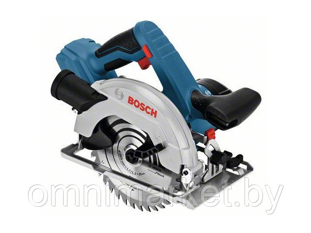 Аккум. циркулярная пила BOSCH GKS 18V-57 в кор. (18.0 В, БЕЗ АККУМУЛЯТОРА, 165х20 мм, до 57 мм)