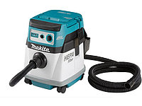 Аккум. пылесос MAKITA DVC 867 LZX 4 (2x18В, 2400 л/мин,110 мбар,8л,сух.,self-cleaning,HEPA,AWS)