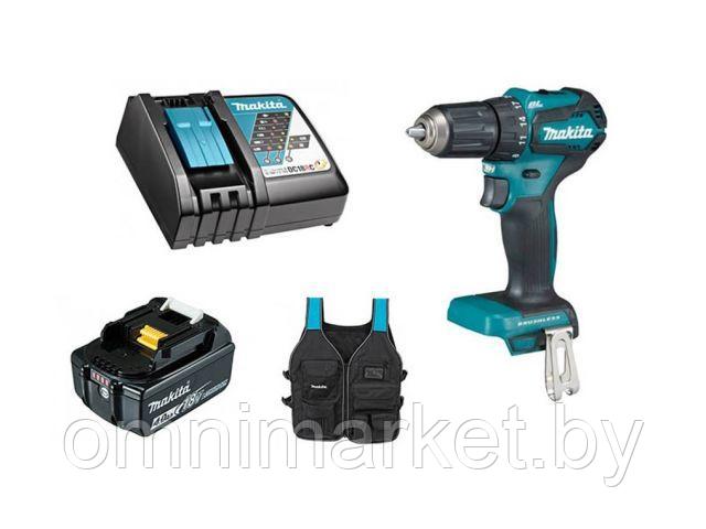 Купить Аккум. дрель-шуруповерт MAKITA DDF 483 Z в кор. +  АКЦИЯ(зарядное,аккумулятор,жилет) (18.0 В, 1 акк., 3.0 А/ч в Витебске от  компании "Товары для дома и стройки с доставкой по Беларуси" - 184708270