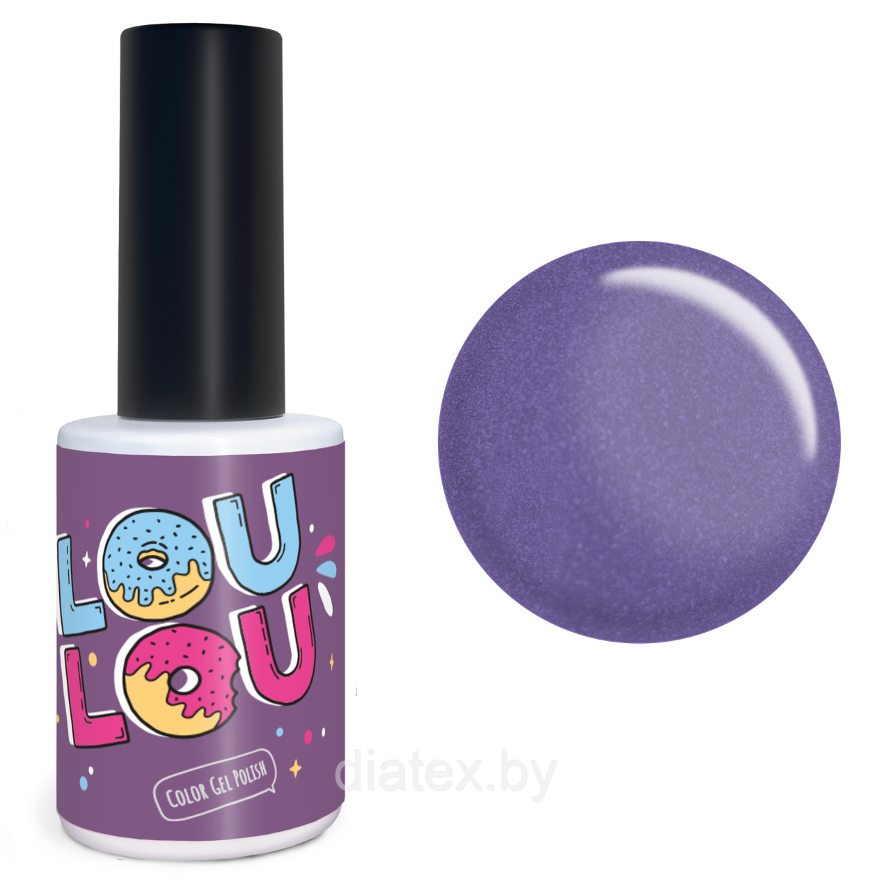 Гель-лак LouLou “i09” фиолетовый wisdom (10мл.)