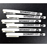 Ручка капиллярная "Sketchmarker", 0.05 мм, черный, фото 5