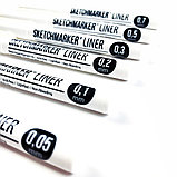 Ручка капиллярная "Sketchmarker", 0.1 мм, черный, фото 6