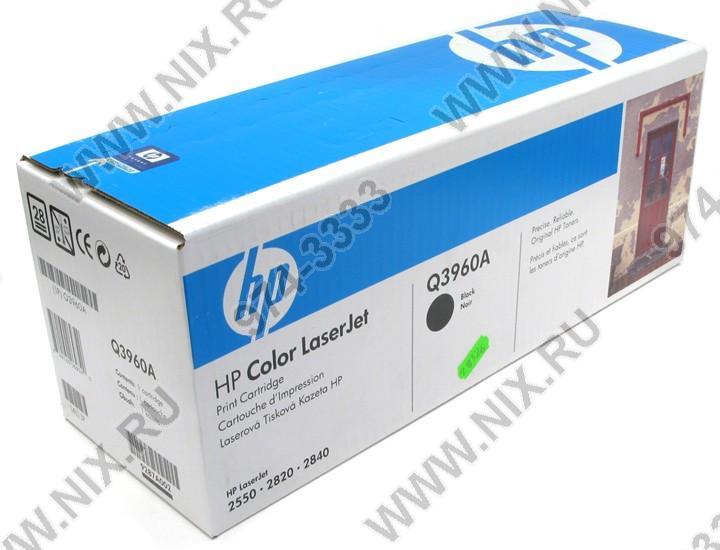 Картридж HP Q3960A (№122A) Black для HP COLOR LJ 2550/2820/2840 серии