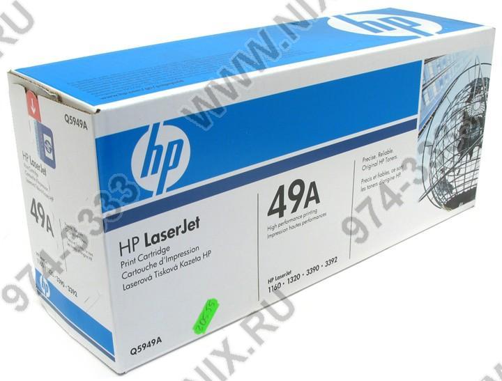 Картридж HP Q5949A (№49A) BLACK для HP LJ 1160/1320 серии