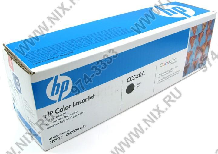 Картридж HP CC530A(C) (№304A) Black для HP Color LaserJet CP2025, CM2320mfp