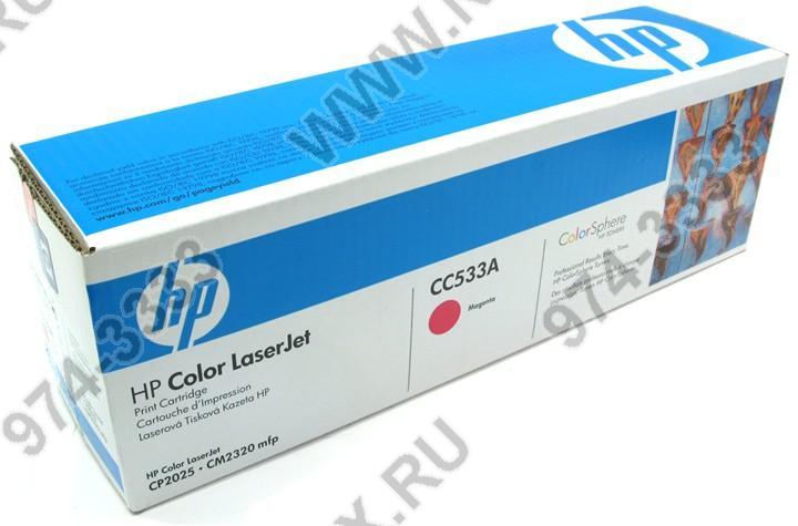 Картридж HP CC533A(C) (№304A) Magenta для HP Color LaserJet CP2025, CM2320mfp