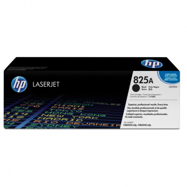 Картридж HP CB390A (№825A) Black для HP LJ CM6030mfp/CM6040mfp