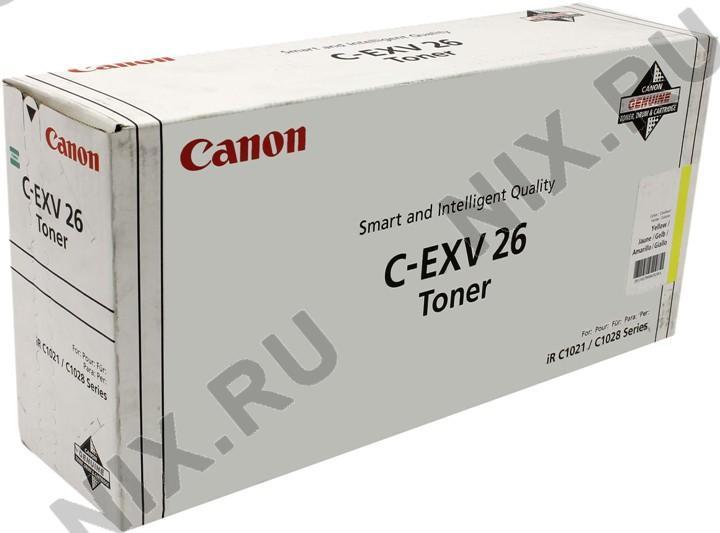 Тонер-картридж Canon C-EXV26 Yellow для iR C1021/1028