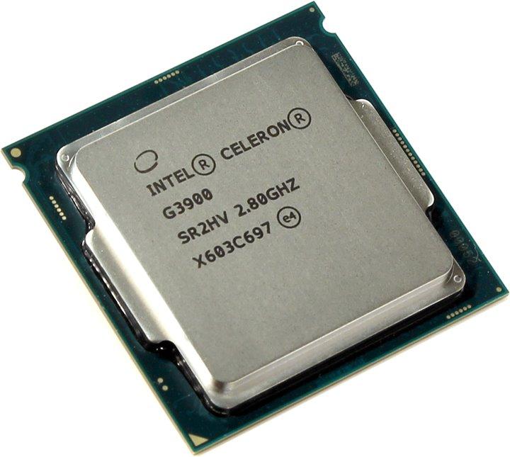 CPU Intel Celeron G3900 2.8 GHz/2core/SVGA HD Graphics 510/0.5+2Mb/51W/8GT/s LGA1151