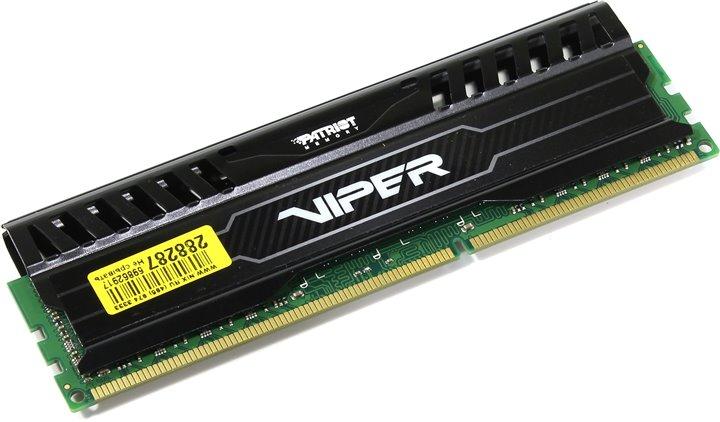 Patriot Viper PV38G160C0 DDR3 DIMM 8Gb PC3-12800