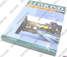 LOMOND 0102005 (A4, 100 листов, 160 г/м2) бумага матовая односторонняя