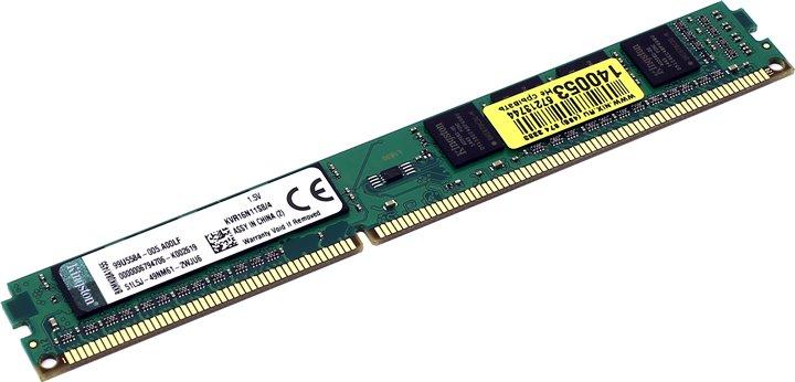 Kingston ValueRAM KVR16N11S8/4(WP) DDR3 DIMM 4Gb PC3-12800 CL11