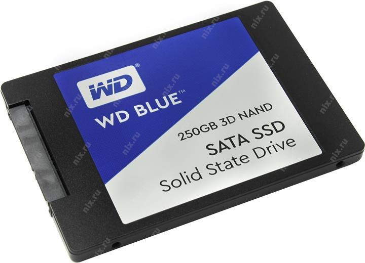 SSD 250 Gb SATA 6Gb/s WD Blue WDS250G2B0A 2.5" 3D TLC