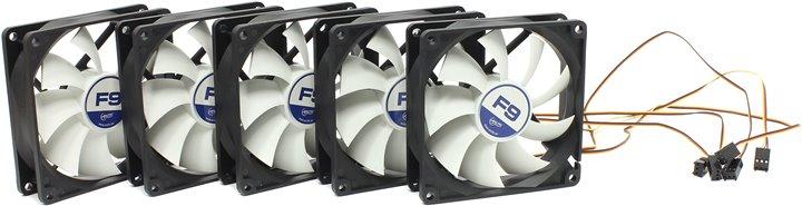 Arctic ACFAN00070A F9 Value pack (3пин, 92x92x25мм, 1800об/мин, уп 5 шт)