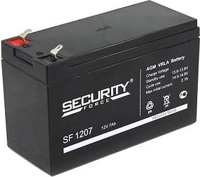 Аккумулятор Security Force SF 1207 (12V, 7Ah) для слаботочных систем