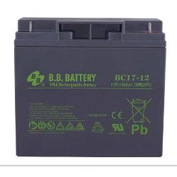 Аккумулятор B.B. Battery BC17-12 (12V, 17Ah) для UPS