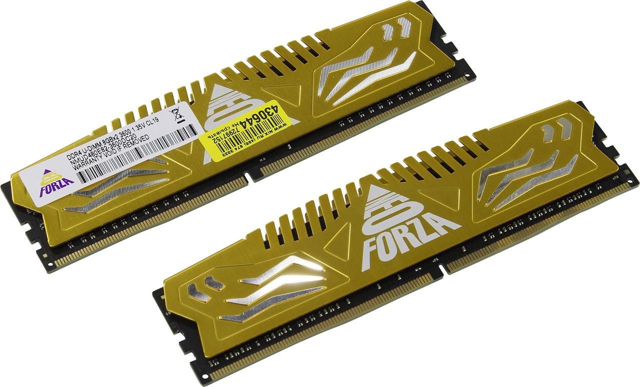 Neo Forza NMUD480E82-3600DC20 DDR4 DIMM 16Gb KIT 2*8Gb PC4-28800 CL19