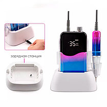 Портативный аппарат для маникюра и педикюра (35000 оборотов в минуту) Portable Nail Drill Machine, фото 2