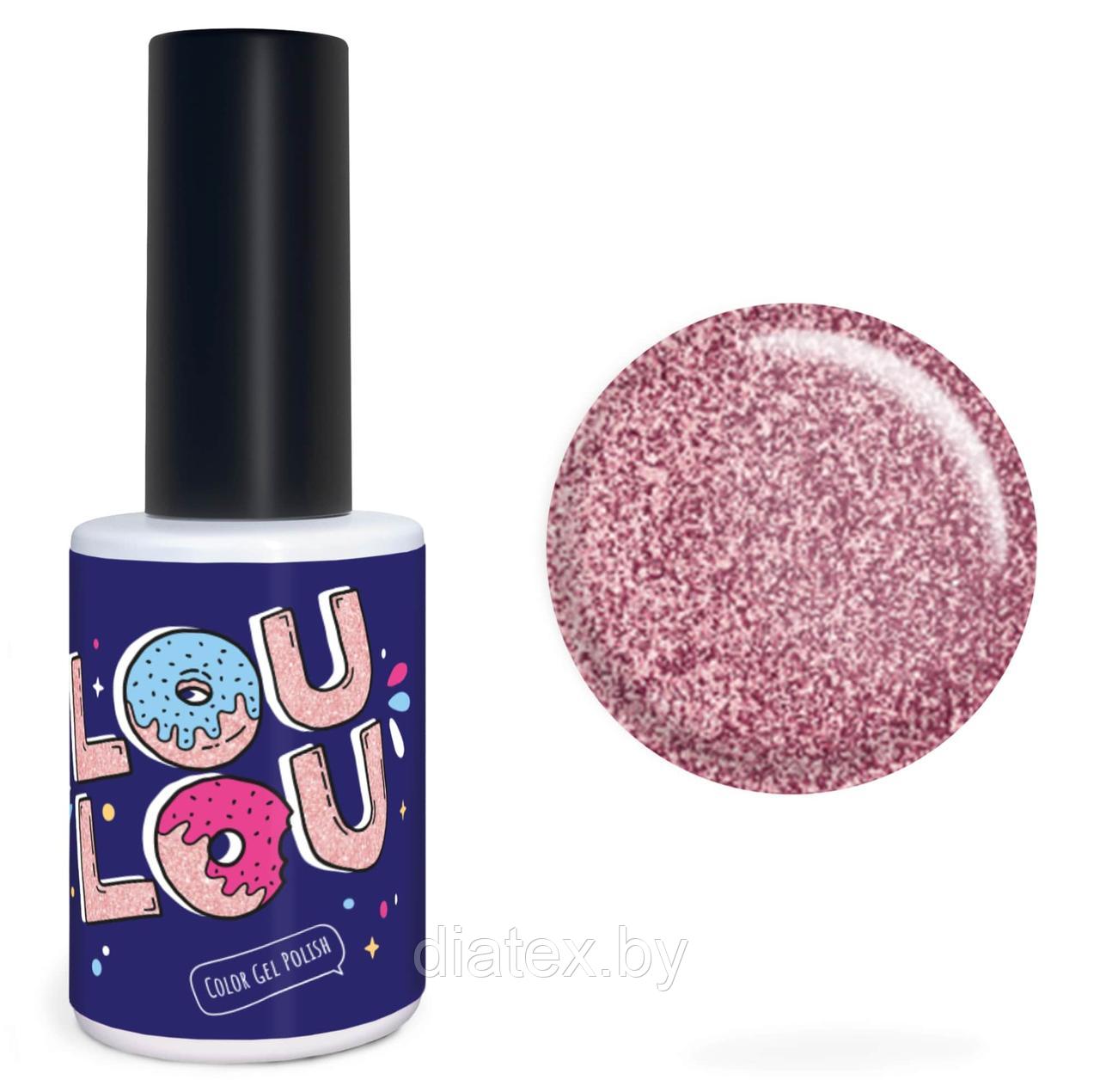 Гель-лак LOULOU “b4” rosegold (10мл.)