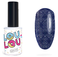 Гель-лак LOULOU “flash3” (10мл.) темно-синий
