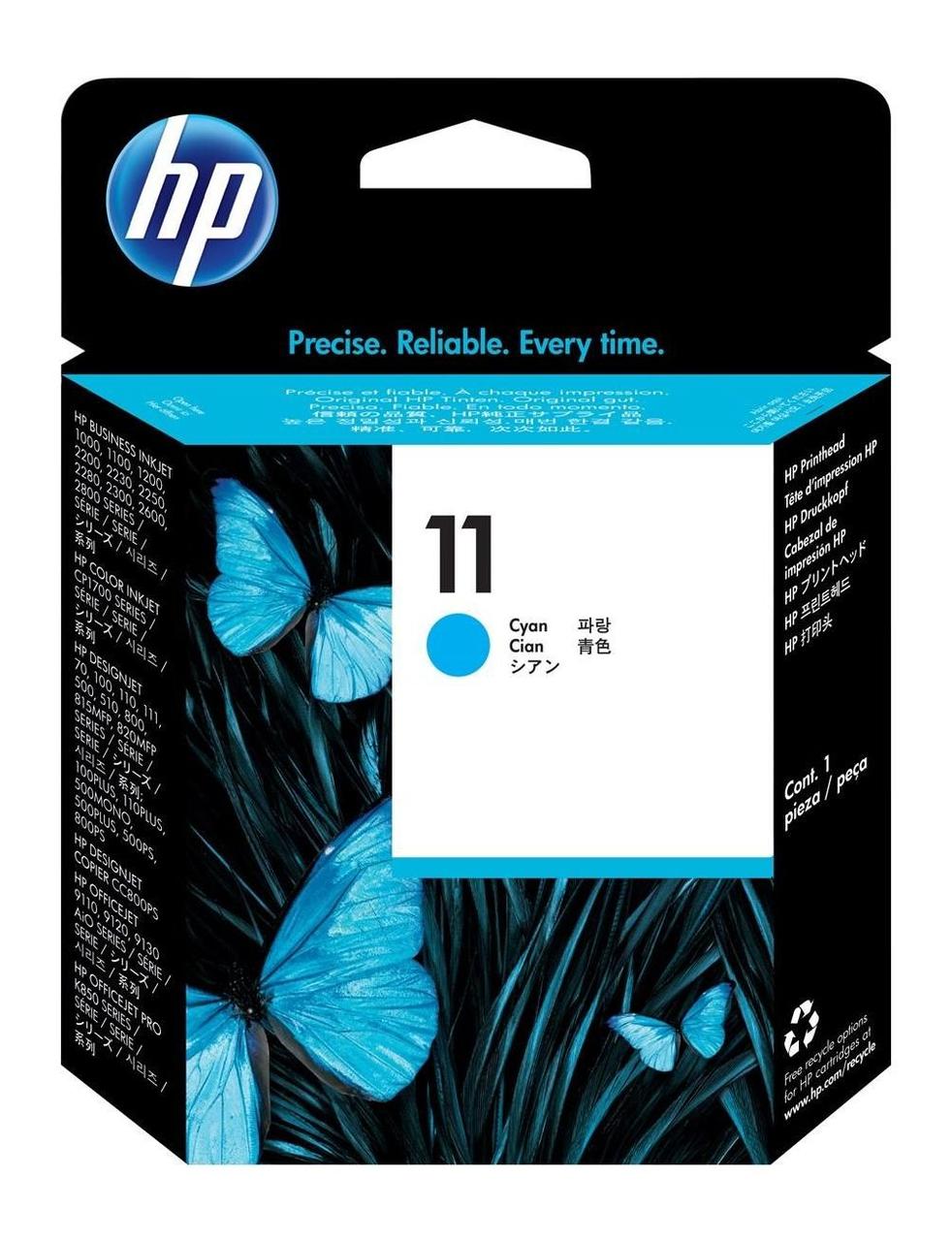 Печатающая головка-картридж HP 11 (C4811A), Голубой - фото 1 - id-p184713333