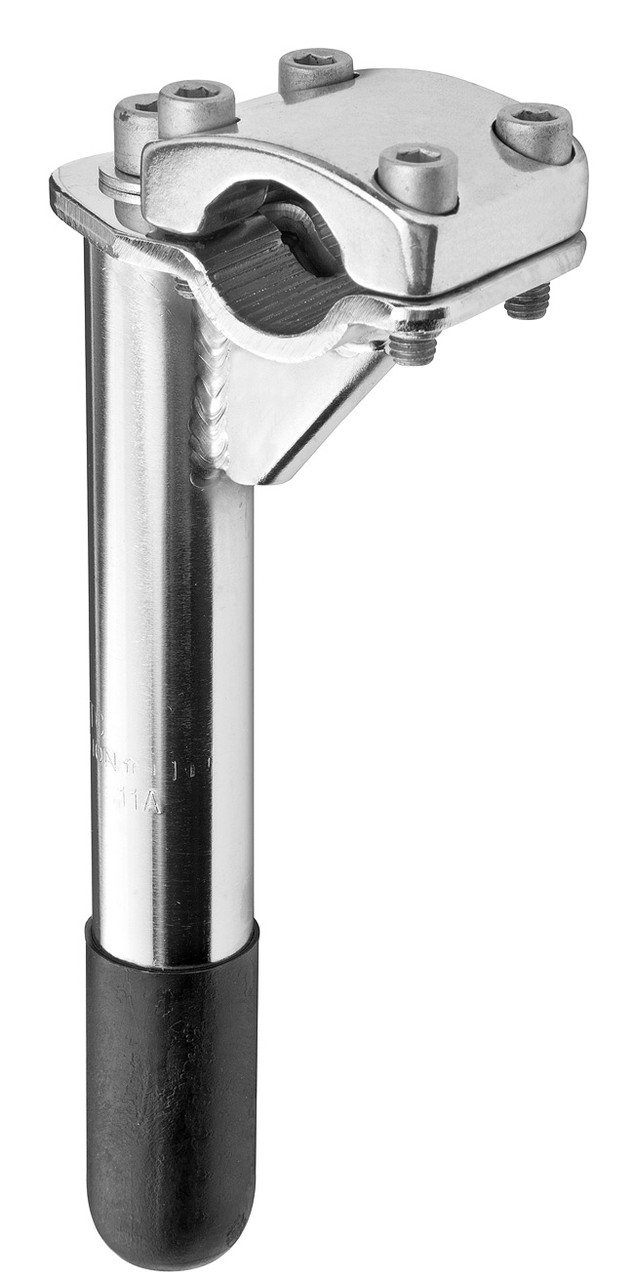 Вынос руля MX-С784-2 HL 22,2 мм. для резьбовой рулевой колонки 1" сталь/хром. - фото 1 - id-p184717401