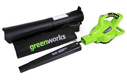 Воздуходув-пылесос GreenWorks GBV2800