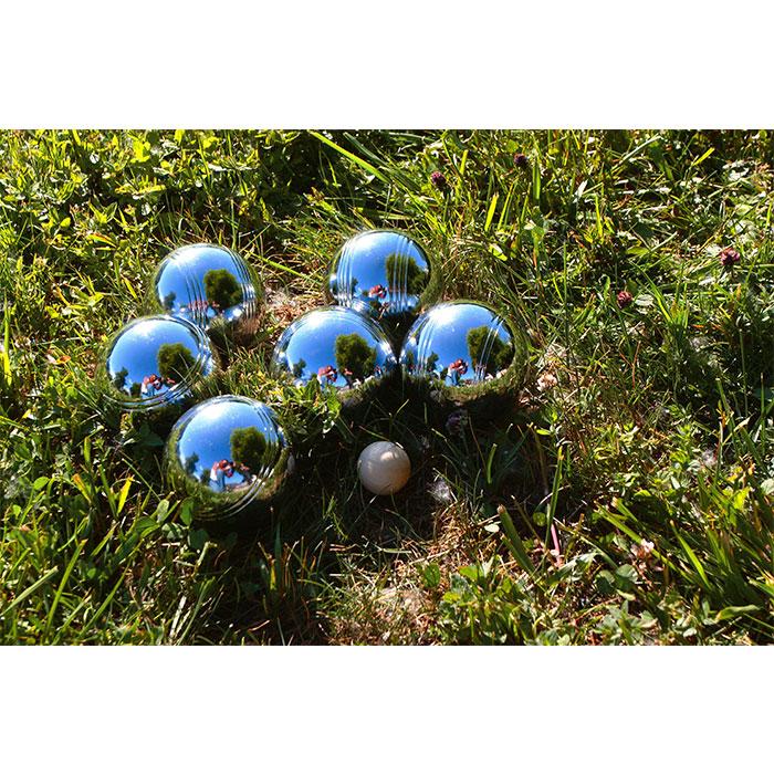 Петанк (Бочче), 6 шаров в алюминиевом кейсе. Спортивная игра - фото 7 - id-p181227664